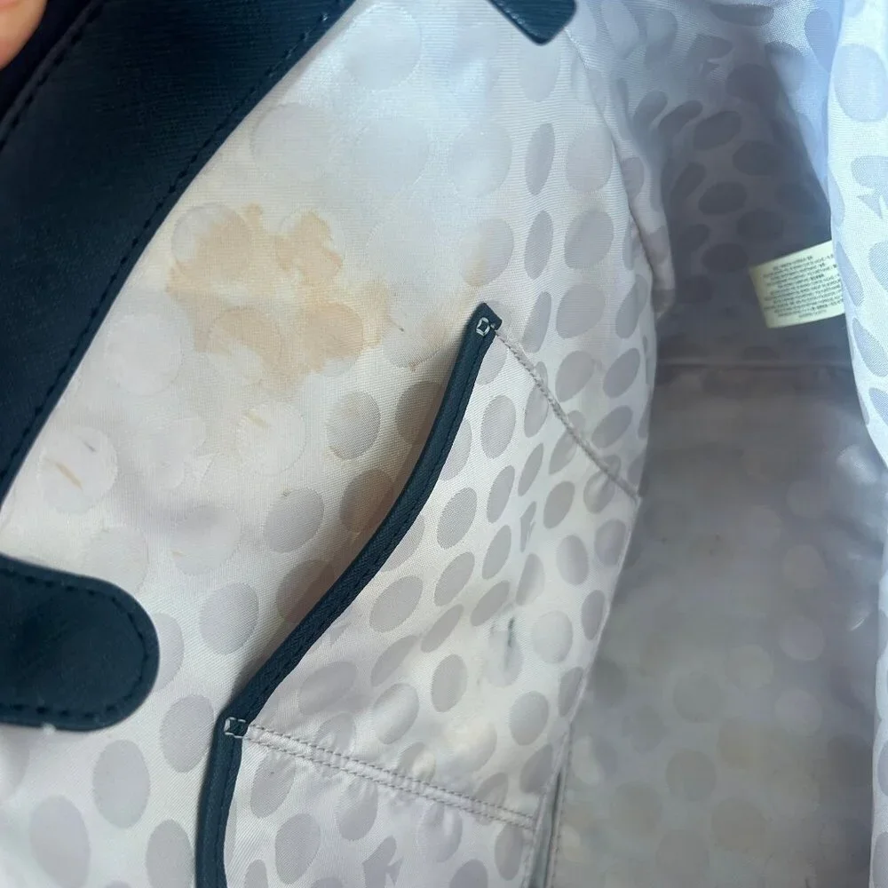 Kate Spade Cedar Street Jensen Black Leather Shoulder Bag Tote Bag - Picture 9 of 13